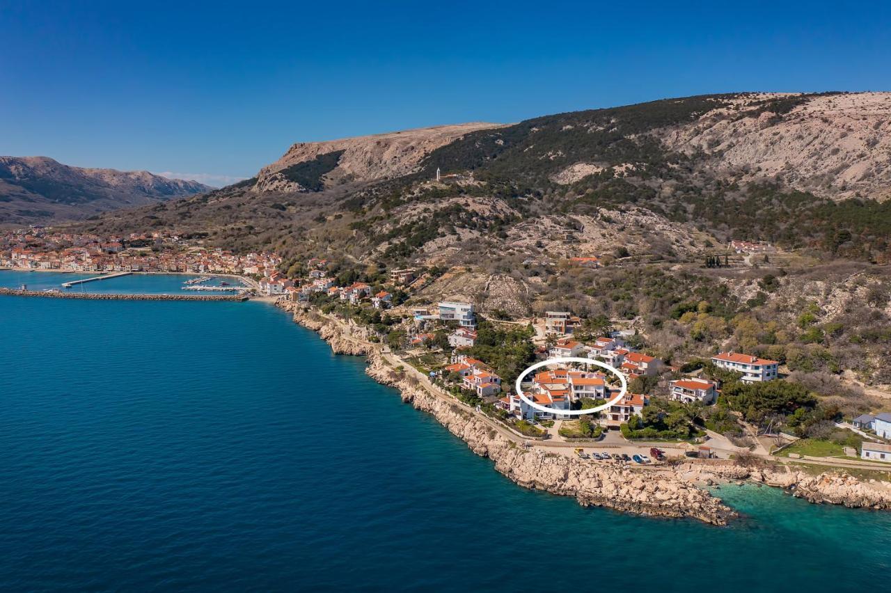Apartments Kricin 14 Baška Kültér fotó